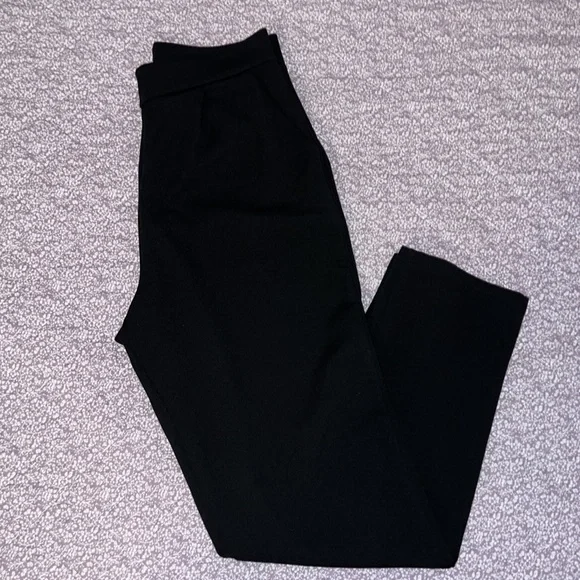 Floerns Women's Solid High Waist Tapered Ankle Stretch Work Pants - Picture 9 of 10